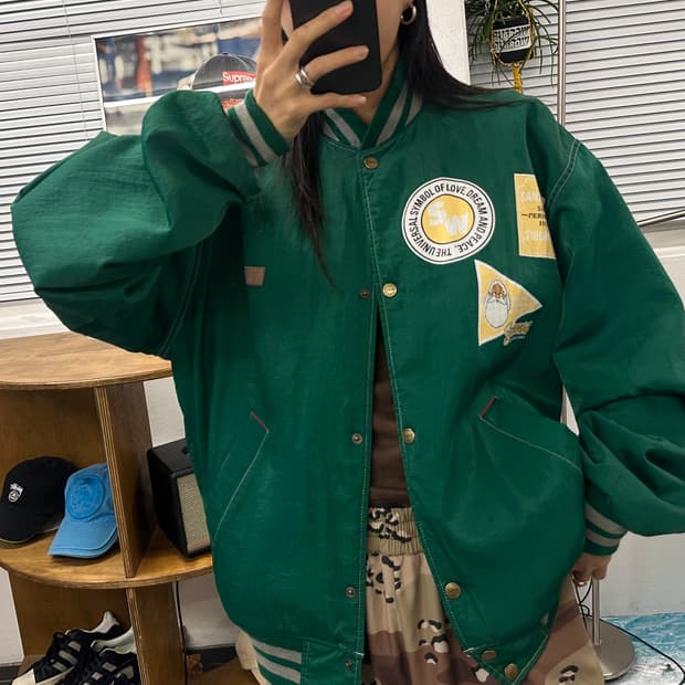 80-90s 캡틴 산타월드 자켓