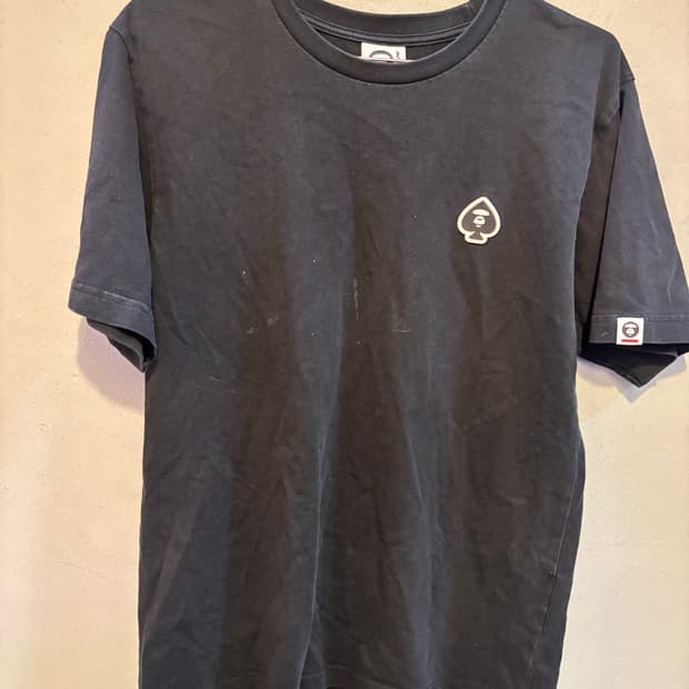 AAPE by A Bathing Ape 블랙 티셔츠