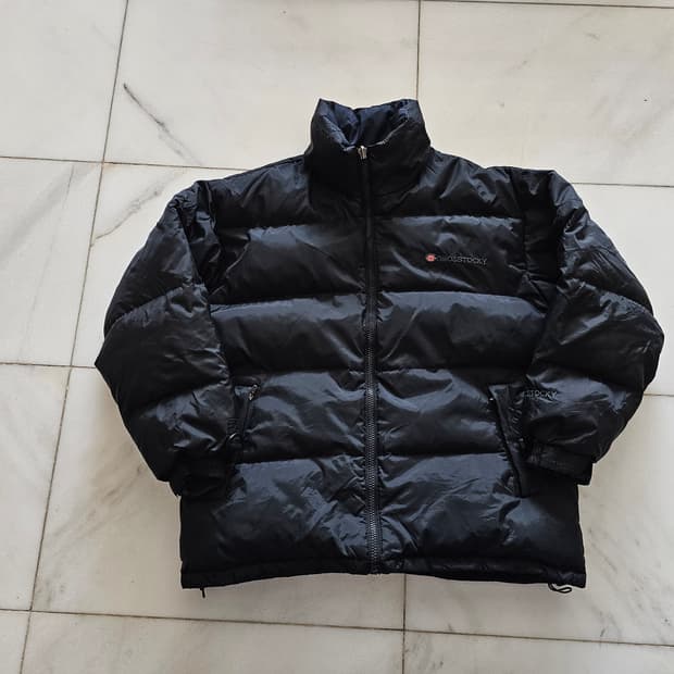빈티지 (오리털 100%) COMO&STOCKY 리버시블 패딩 자켓 (L
