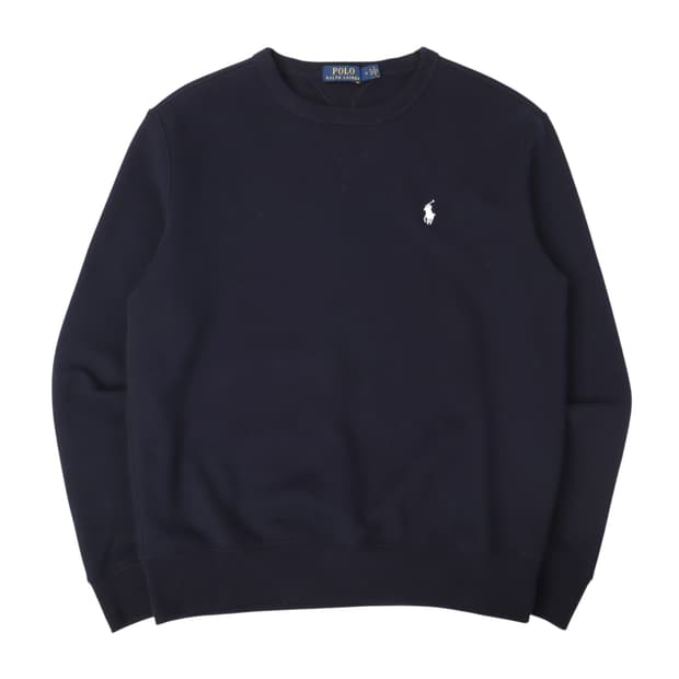 폴로 랄프로렌 네이비 코튼 스웻셔츠
