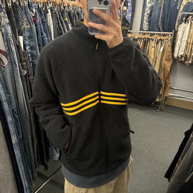 XL) 아디다스 쉐르파 자켓 후리스