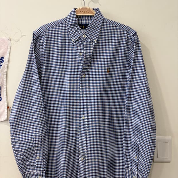 410. 폴로 체크셔츠