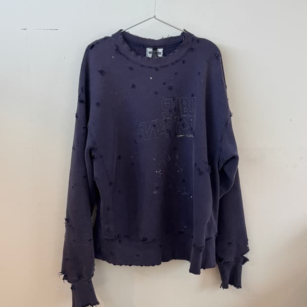 90s lee reverse weave faded sweatshirt
