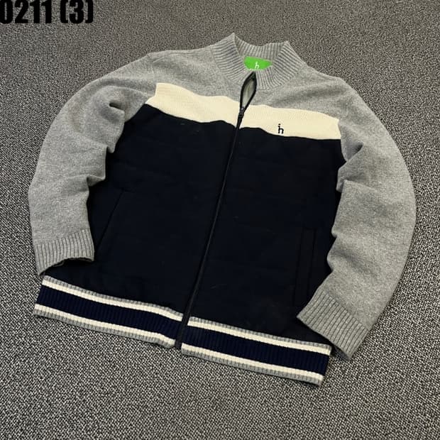 헤지스 니트 자켓