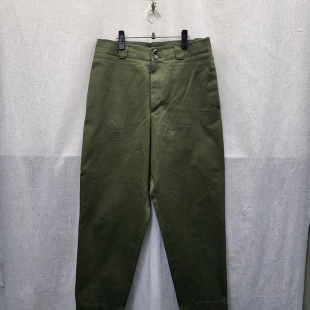 파사드패턴 코튼 팬츠