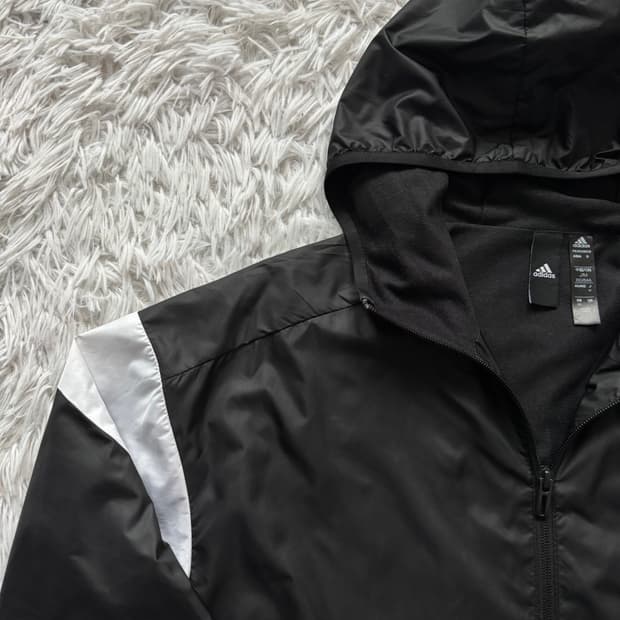 ADIDAS 일본빈티지 나일론 바라막이 아디다스바람막이 M 90