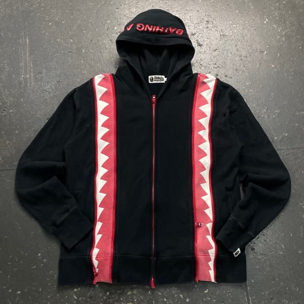 106 베이프 샤크 후드집업 