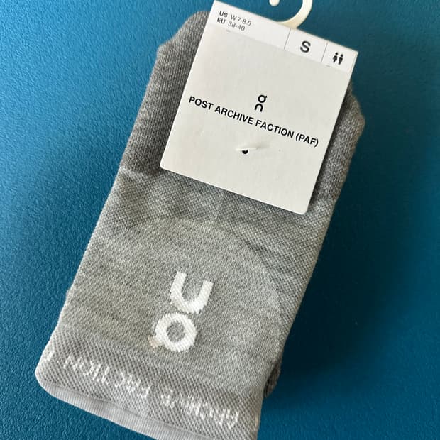 on x paf merino sock 온 포스트 아카이브 팩션 양말 S