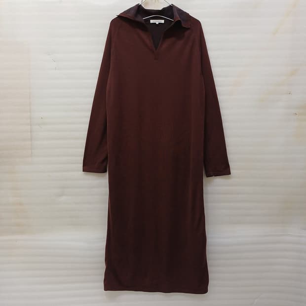 한섬 더캐시미어 캐시미어 울 롱 니트 원피스 여성 M 사랑봉봉