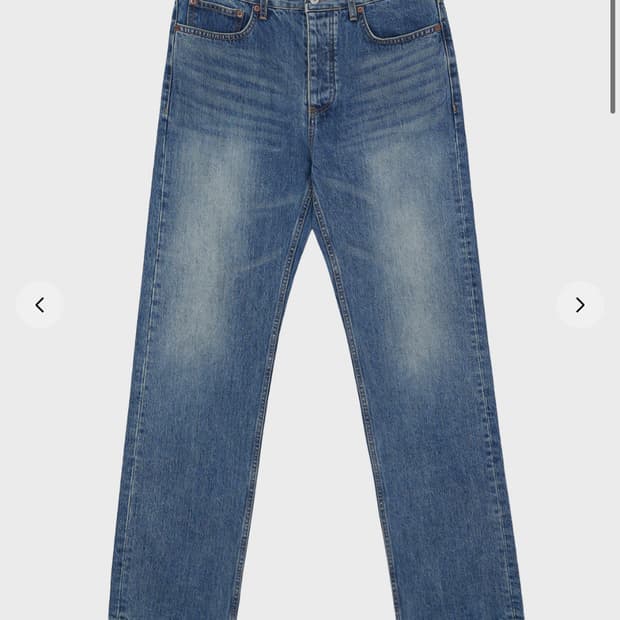 LOST STRAIGHT DENIM PANTS INDIGO
