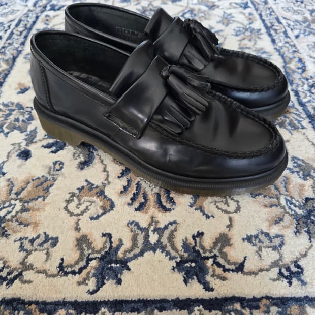 닥터마틴 아드리안 블랙 uk7 260