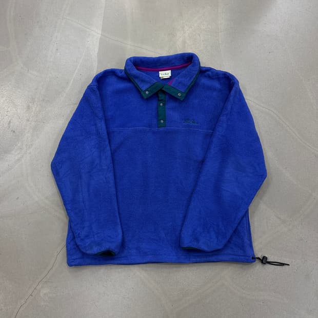 엘엘빈 후리스 풀오버 보라