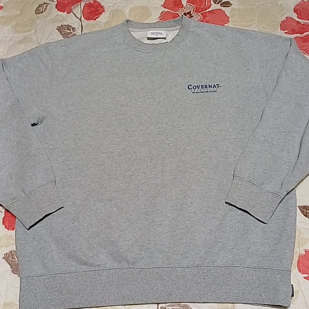 커버낫 오버핏맨투맨 100 가슴62 기장70