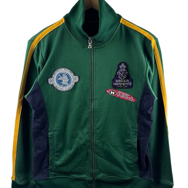 JPN 90S Y2K 그린 트랙집업1812