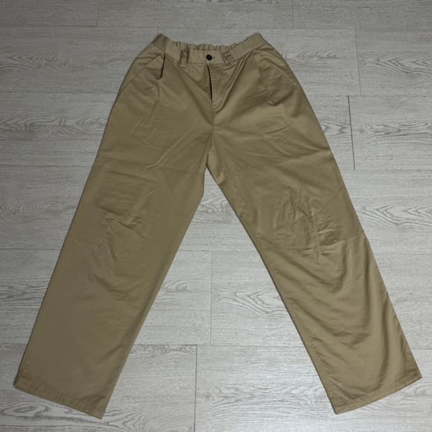 주앙옴므/PLEATED WIDE COTTON PANTS/M