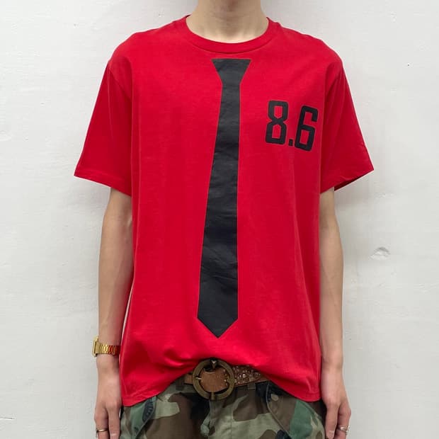 Black Tie Red T-Shirt 