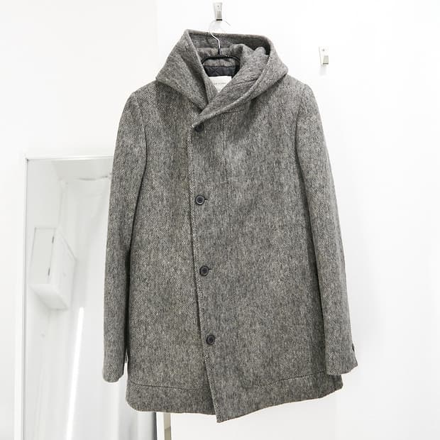 Quilted Lining Hood Coat