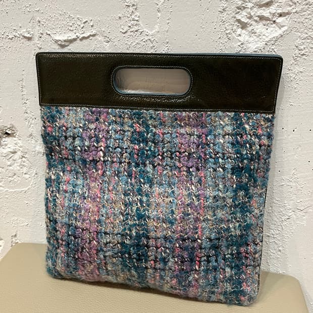 미쏘니 트위드 토트백 Made in ITALY