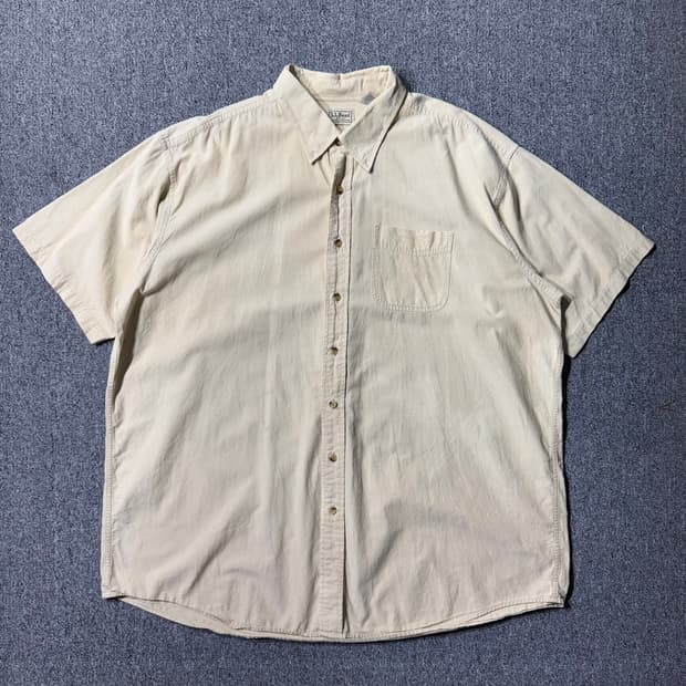 엘엘빈 베이지 셔츠 ( XXL/OLD-7628 )