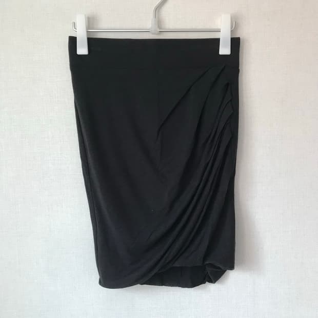 Helmut lang black skirt