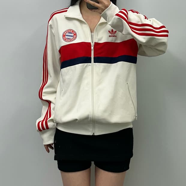 아디다스 바이에른 뮌헨 흰빨 트랙 져지 