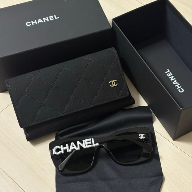 샤넬 로고 선글라스 베일리 선글라스