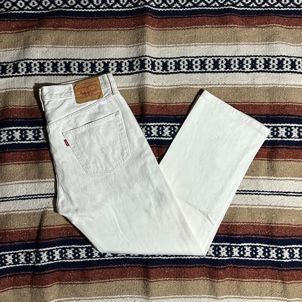 [리바이스] •Levi’s 501 White Denim