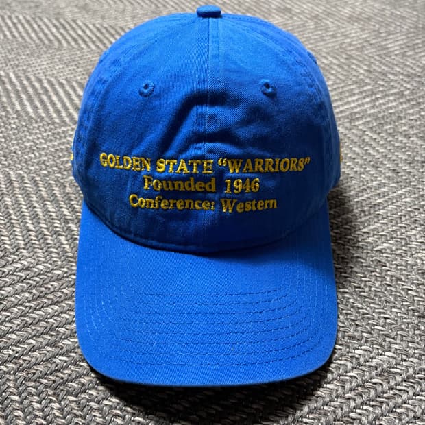 newera 골든스테이트 워리어스 파란색 볼캡(OS)