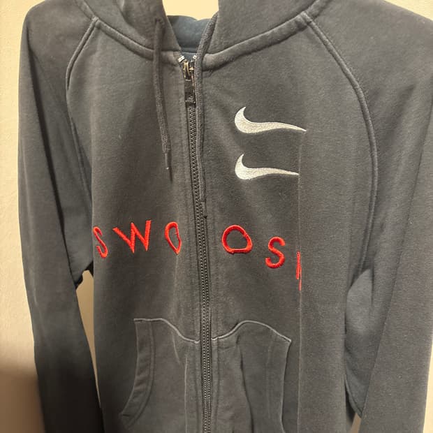 나이키 더블스우시 후드집업 자켓