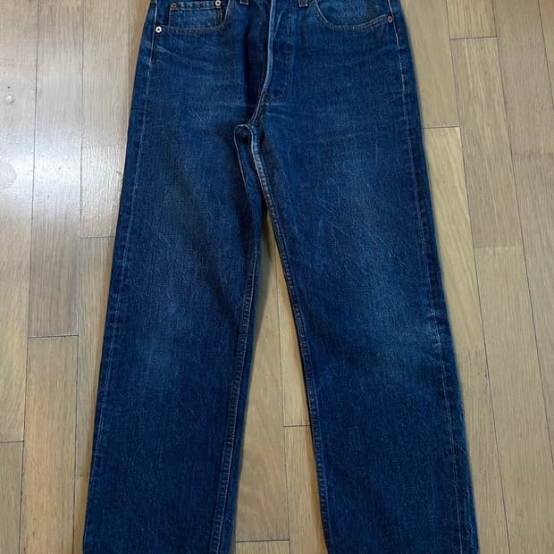 80s미제리바이스501 진청 32/34