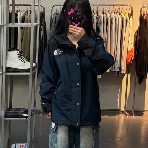 노스페이스 고어텍스 배색 바람막이A1451
