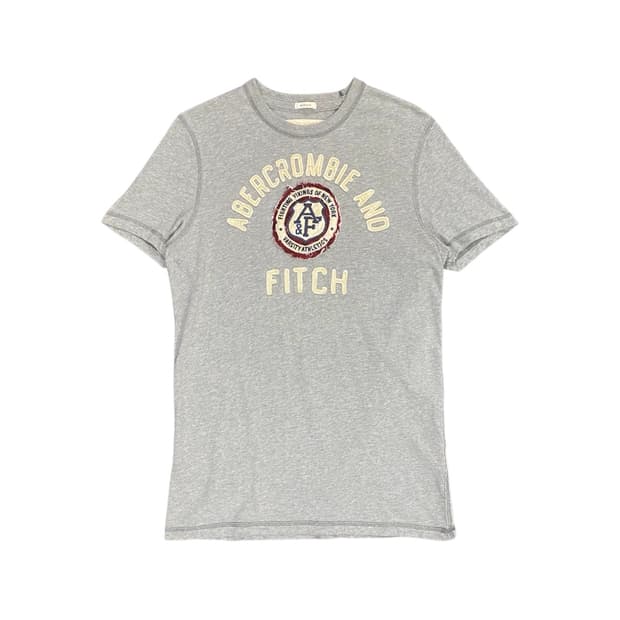 Abercrombie 오버록 패치 반팔 티셔츠