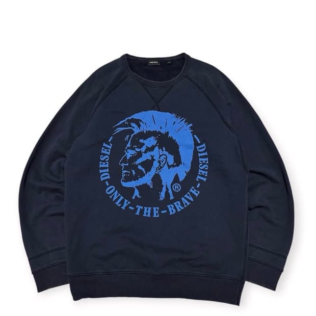 디젤 로고 맨투맨