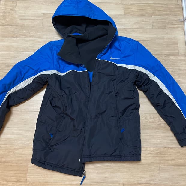 나이키 올드스쿨 리버시블 양면 자켓 100