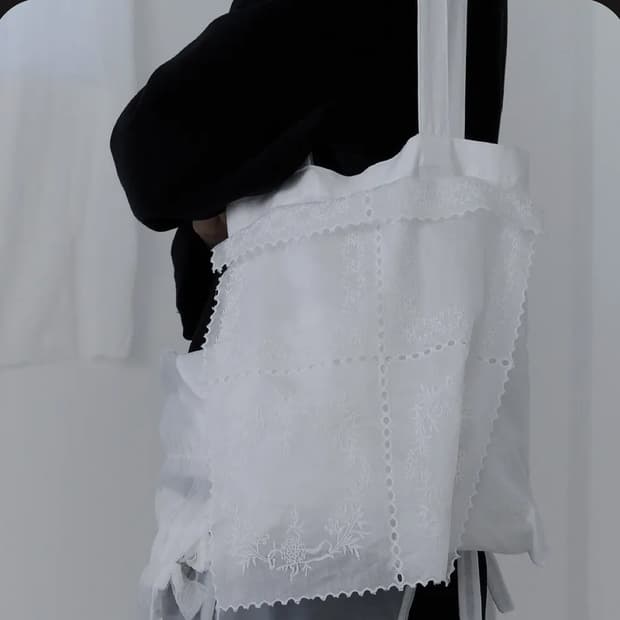 수집미학 가방 도트백 숄더백 에코백