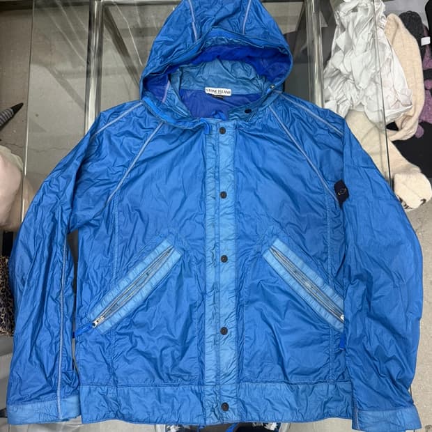 Stone Island ss04Gun Metal Nylon Jacket 