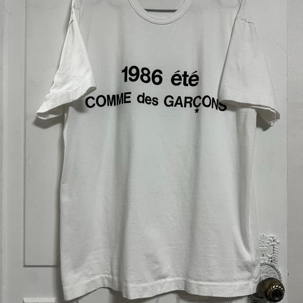 꼼데가르송 CDG 1986 반팔티