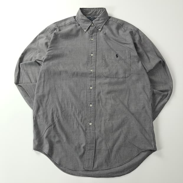 CK249 S 폴로 90s 미국판 마이크로 하운드투스 셔츠 남방