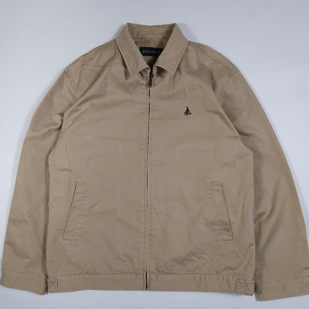 빈폴 베이지 스윙톱 자켓