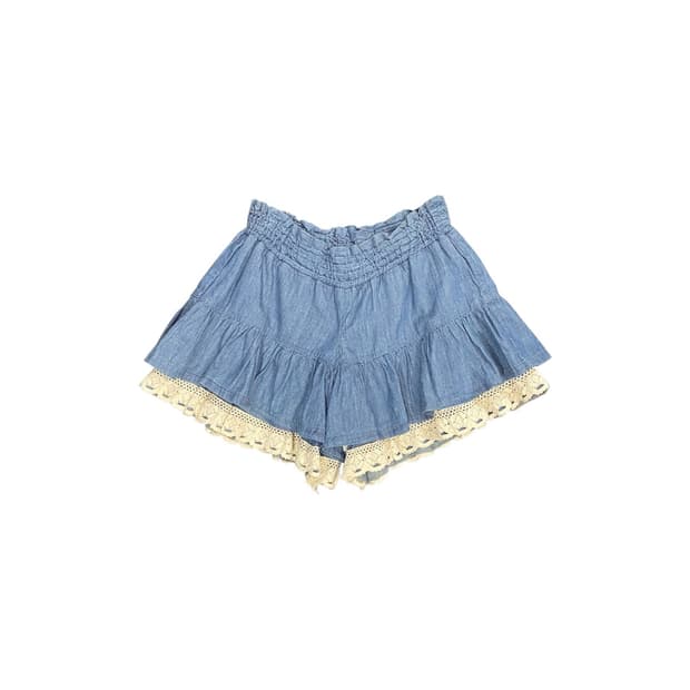 Japanese vtg 페어리 코르셰 레이어드 숏츠