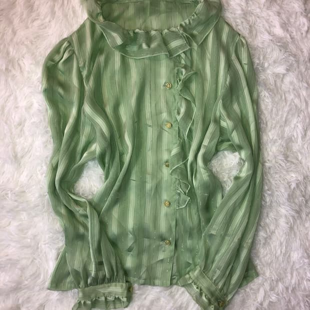 green light stripe top 