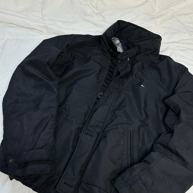 타미힐피거 점퍼 봄버 자켓 라지