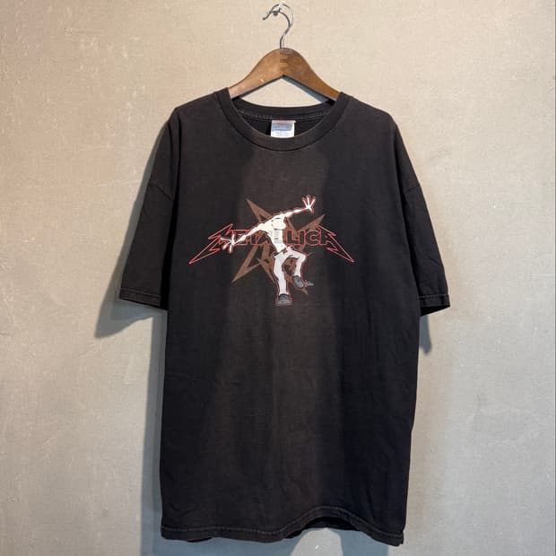 00s 메탈리카 닌자스타모싱 티셔츠 XL
