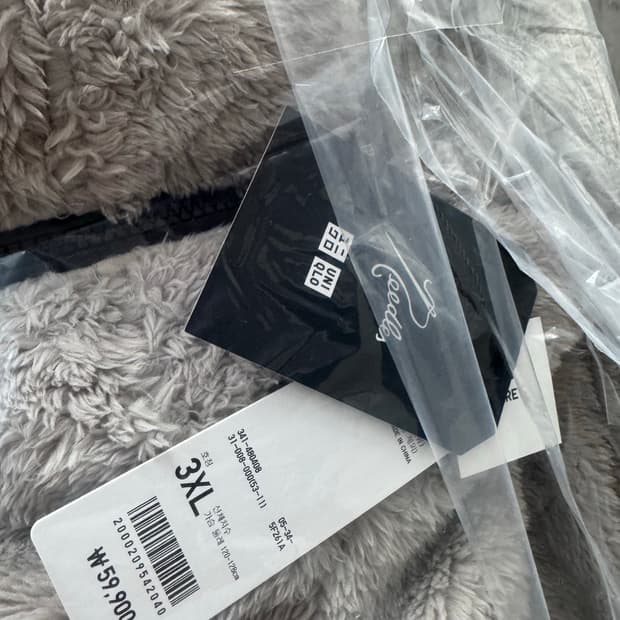 유니클로x니들스 베이지 후리스 3xl