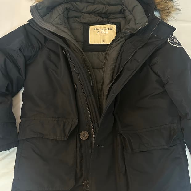 아베크롬비 네이비 패딩 남자S / 여자L