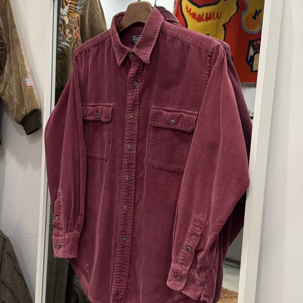 90s Polo ralph lauren 폴로 랄프로렌 코듀로이 셔츠