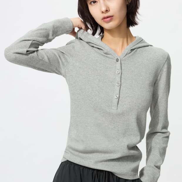 [3XL] 유니클로 후디립 T 그레이 새상품