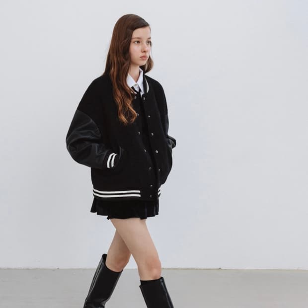 Thetis ANGEL PEARL VARSITY JACKET