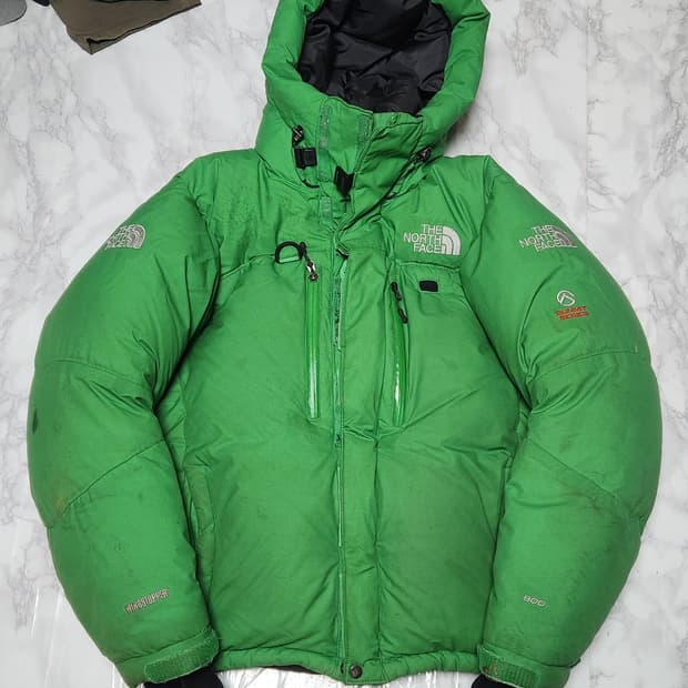 노스페이스 히말라야 그린 패딩 자켓