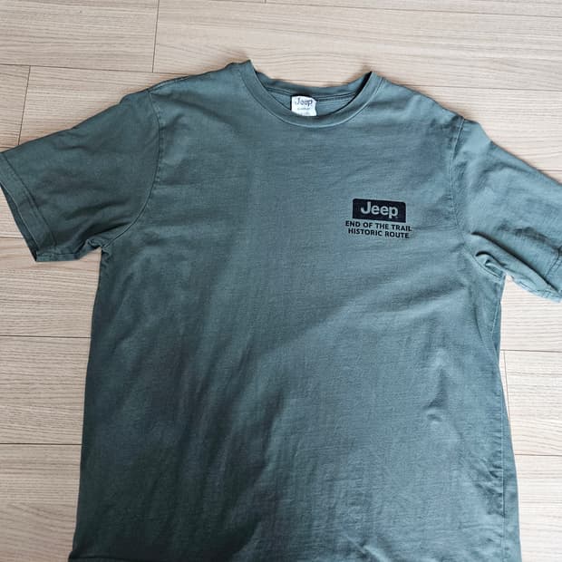 지프 END OF THE TRAIL 반팔 티셔츠